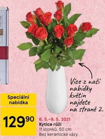 Řezané růže - Tesco akcniletaky.com