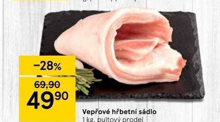 Sádlo vepřové syrové