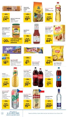 akční leták Tesco 5.5.2021-11.5.2021