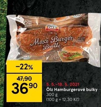 Bulky na hamburger Ölz