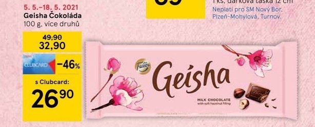 Čokoláda Geisha
