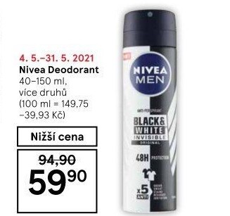 Deodoranty Nivea