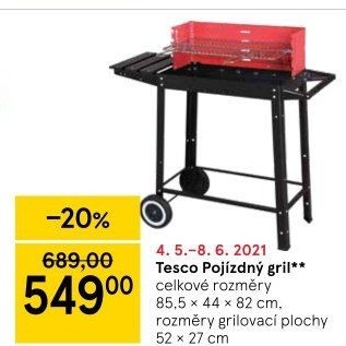 Gril s koly Tesco