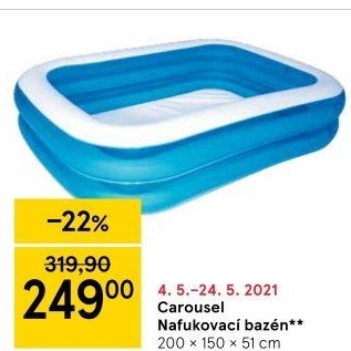 Nafukovací bazén Carousel