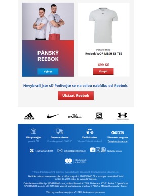 akční leták Sportisimo 2.5.2021-7.5.2021