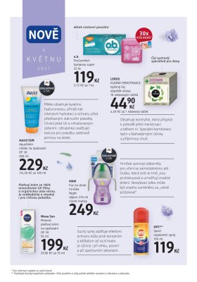akční leták dm drogerie 6.5.2021-9.6.2021