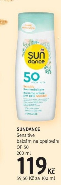 Balzám na opalování OF 50 Sensitiv Sundance
