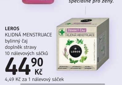 Čaj bylinný funkční Leros
