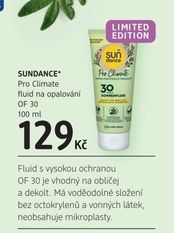 Fluid na opalování OF 30 Pro Climate Sundance