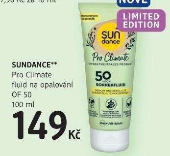 Fluid na opalování OF 50 Pro Climate Sundance