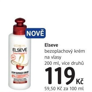 Krém na vlasy bezoplachový Elséve L'