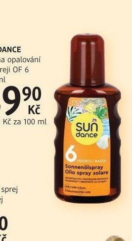 Olej na opalování ve spreji OF 6 Sundance