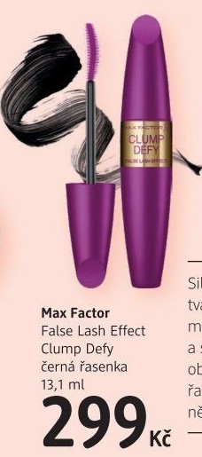 Řasenka False Lash Effect Clump Defy Max Factor
