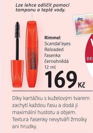 Řasenka Scandal Eyes Reloaded Rimmel