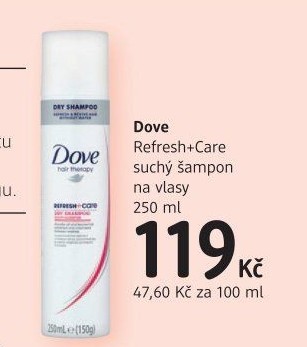 Šampon suchý Dove