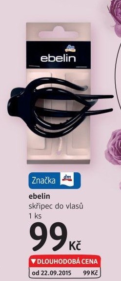 Skřipec do vlasů Ebelin