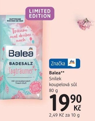 Sůl do koupele Balea