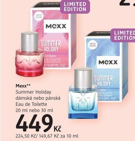 Toaletní voda dámská Summer Holiday Vibes Mexx