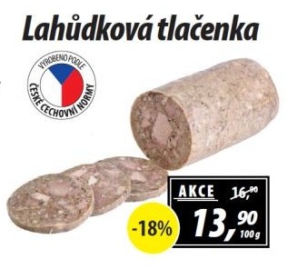 Tlačenka lahůdková