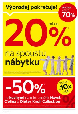 akční leták XXXLutz 10.5.2021-23.5.2021
