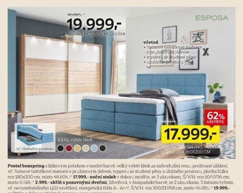 POSTEL BOXSPRING