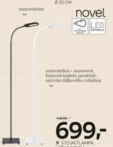 STOJACÍ LED SVÍTIDLO