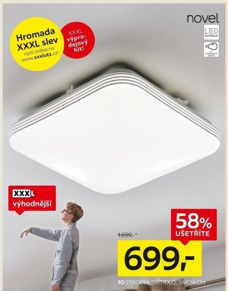 STROPNÍ LED SVÍTIDLO