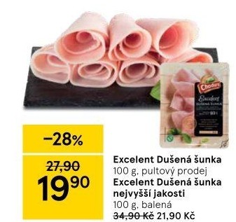 Dušená šunkaExcelent Beskydské uzeniny Chodura