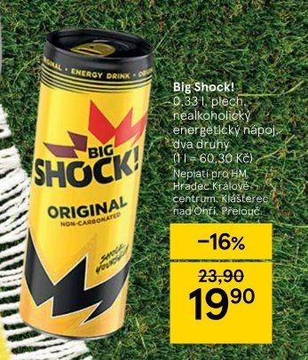 Energetický nápoj Big Shock