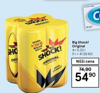 Energetický nápoj Big Shock