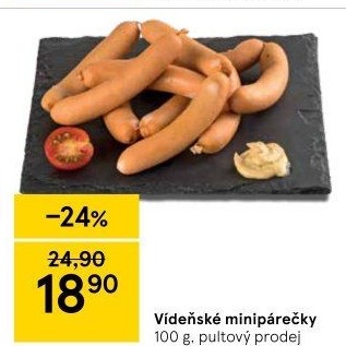 Minipárečky vídeňské
