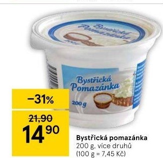 Pomazánka Bystřická