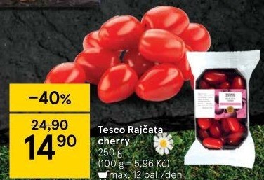 Rajčata cherry Tesco