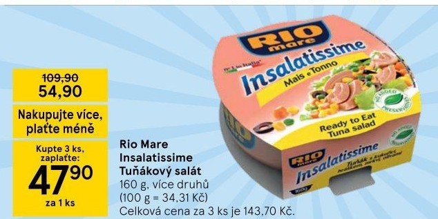 Salát Insalatissime Rio Mare