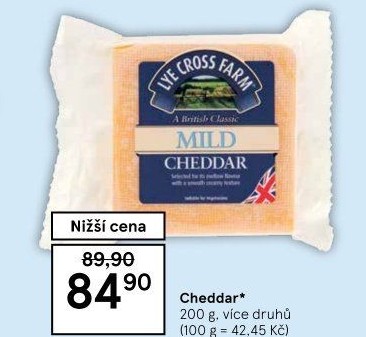 Sýr Cheddar Lye Cross Farm