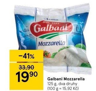 Sýr Mozzarella Galbani