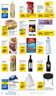 akční leták Tesco 12.5.2021-18.5.2021