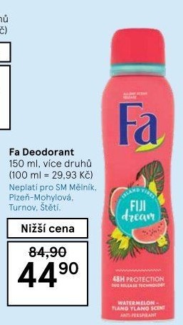 Deodorant sprej Fa
