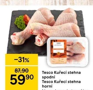 Kuřecí stehna Tesco