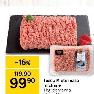 Mleté maso mix Tesco