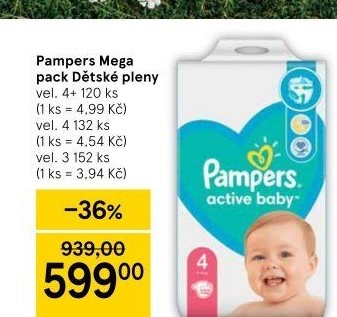 Pleny dětské Pampers