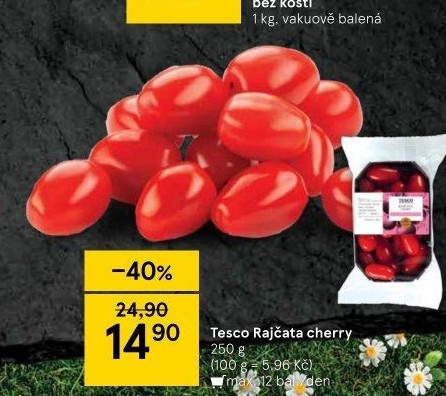 Rajčata cherry Tesco