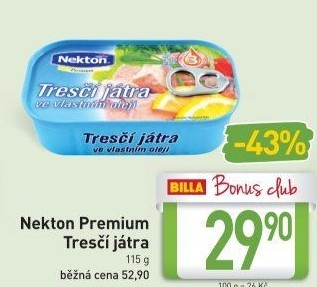 Játra tresčí Nekton