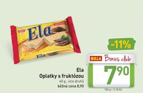 Oplatky Ela Dia Sedita