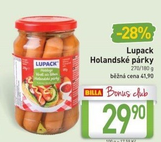 Párky holandské Lupack