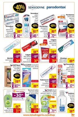 akční leták Teta drogerie 13.5.2021-24.5.2021