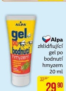Gel po bodnutí hmyzem Alpa