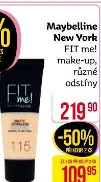 Make up Fit me! Matte + Poreless Maybelline
