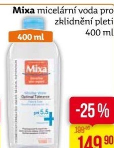 Micelární voda Mixa