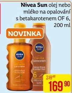 Olej na opalování ve spreji OF 6 Sun Nivea